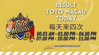 Live Toto Macau 5D Malam Ini